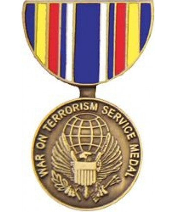 Global War on Terrorism Service Pin (1 1/8 inch)