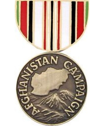 Afghanistan Campaign Pin (1 1/8 inch)