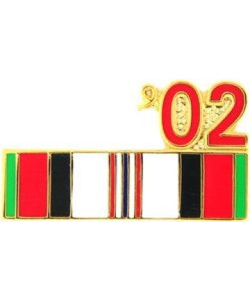 2002 Afghanistan Ribbon Pin - (7/8 inch)