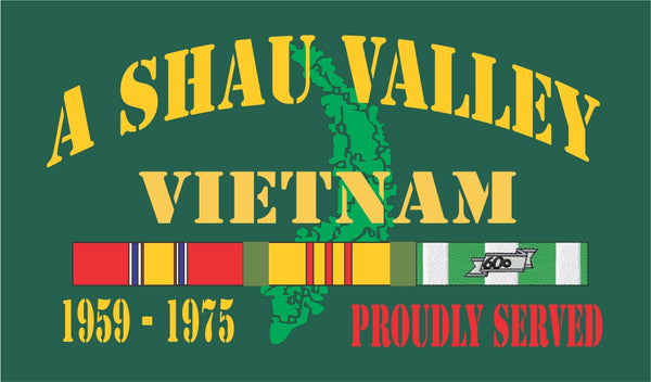 A Shau Valley Vietnam Velcro Patch