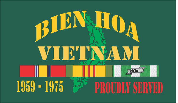 Bien Hoa Vietnam Velcro Patch