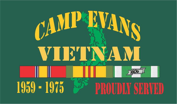 Camp Evans Vietnam Velcro Patch