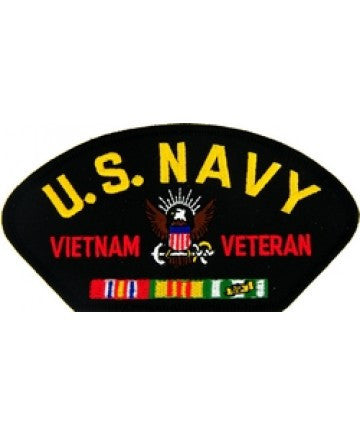 US Navy Vietnam Veteran Patch with ribbons