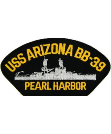 USS Arizona BB-39 Pearl Harbor Patch