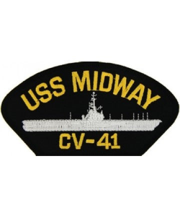USS Midway CV-41 Patch – Design-Apparel.com