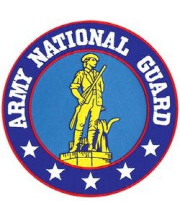 Army National Guard Back Patch (10" diameter)