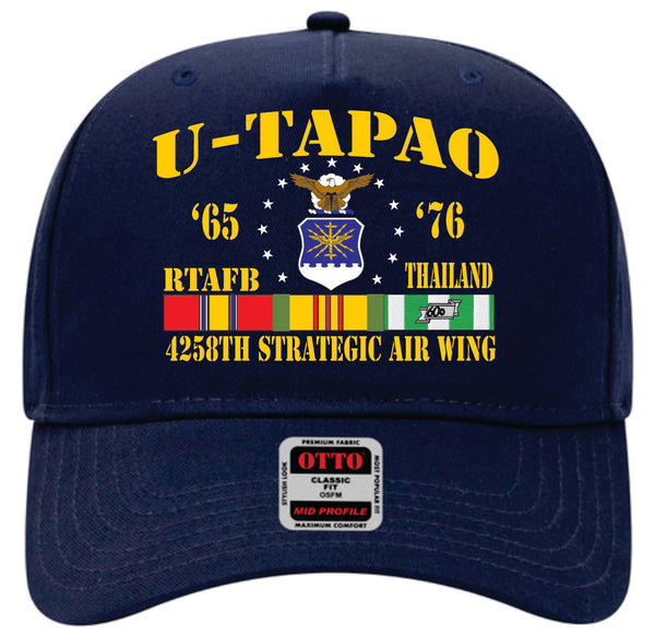 Royal Thai Armed Forces Adjustable Baseball Cap - Unisex, Polyester, Curved Brim