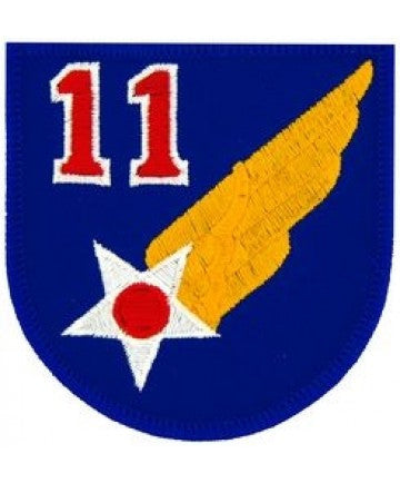 11th Air Force 3" Patch