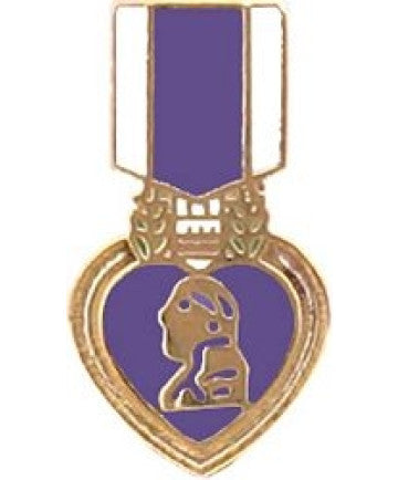 Purple Heart Pin - (9/16 inch)