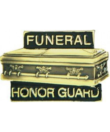 Funeral Honor Guard Pin - (1 1/8 inch)