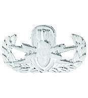 Explosive Ordnance Disposal (EOD) Basic Pin - BRIGHT NICKEL