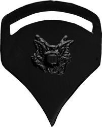 Army Specialist 5 Rank Insignia Pin - BLACK