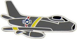 F-86 Aircraft Pin - (1 1/4 inch)
