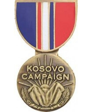 Kosovo Campaign Pin HP517 - (1 1/8 inch)