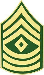 Army First Sergeant E-8 (1SGT) Pin - (1 1/4 inch)