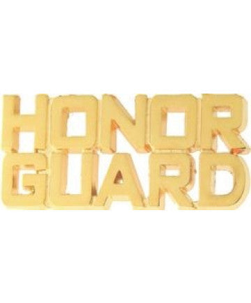 Honor Guard Script Pin - (1 1/8 inch)