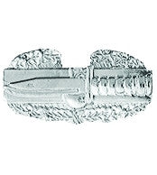 Combat Action Badge (CAB) Pin - BRIGHT NICKEL
