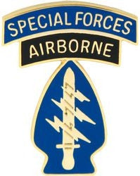 Special Forces Airborne pin - (1 1/8 inch)