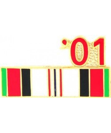 2001 Afghanistan Ribbon Pin - (7/8 inch)