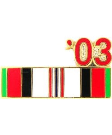 2003 Afghanistan Ribbon Pin -  (7/8 inch)