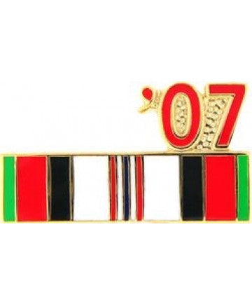 2007 Afghanistan Ribbon Pin -  (7/8 inch)