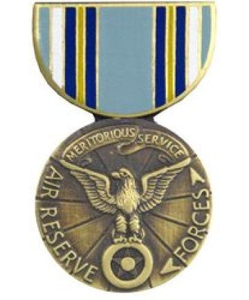 Air Reserve Forces Meritorious Service Pin (1 1/8 inch)
