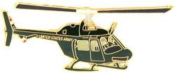 OH-58 Helicopter Pin - (1 1/2 inch)