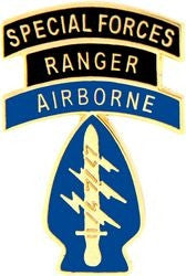 Special Forces Ranger Airborne Pin - 14518 (1 1/8 inch)