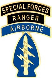 Special Forces Ranger Airborne Pin - 14518 (1 1/8 inch)