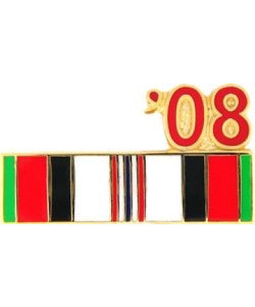 2008 Afghanistan Ribbon Pin -  (7/8 inch)