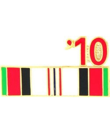 2010 Afghanistan Ribbon Pin -  (7/8 inch)