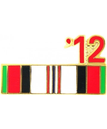 2012 Afghanistan Ribbon Pin - (7/8 inch)