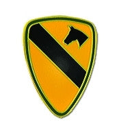 1st Cavalry Division Pin - (1 inch)