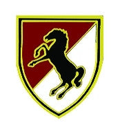 11th Armored Cavalry Regiment Pin - (1 inch)