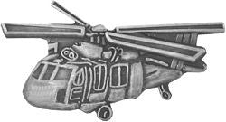 Blackhawk Helicopter Pin - (1 1/4 inch)