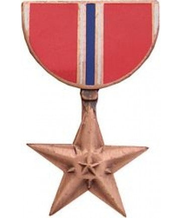 Bronze Star Pin (1 1/8 inch)