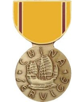 Marine Corps/Navy China Service Pin (1 1/8 inch)