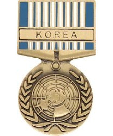 United Nations Korea Service Pin (1 1/8 inch)