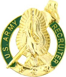 United States Army Recruiter Pin - (1 1/8 inch)