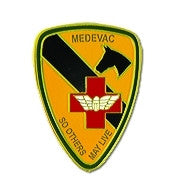 1st Cavalry Medevac Pin -(1 inch)