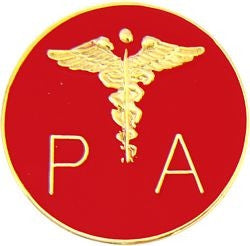 Physician Assistant (PA) Pin - (1 inch)