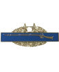 Combat Infantry Badge (CIB) 3rd Award Pin - BRIGHT NICKEL
