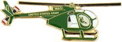 OH-6A Helicopter Pin - (1 1/2 inch)