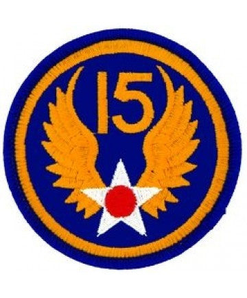 15th Air Force 3' Round Patch