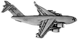 C-17 Aircraft Large Pin - (2 1/4 inch)