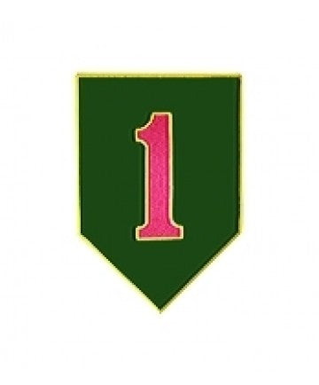 1st Infantry Division Pin