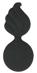 Army Ordnance Black Pin - (1 inch)