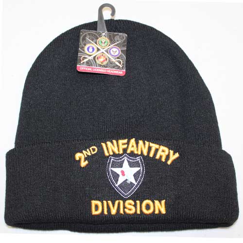 2nd Infantry Division Cuffed Beanie