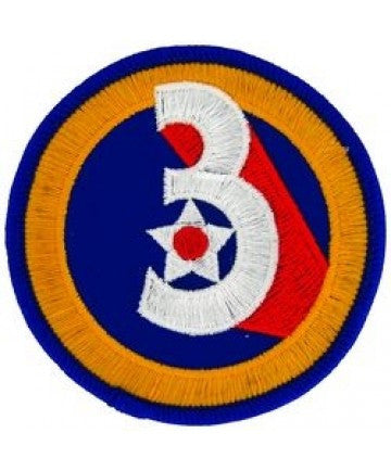 3rd Air Force 3" Round Patch