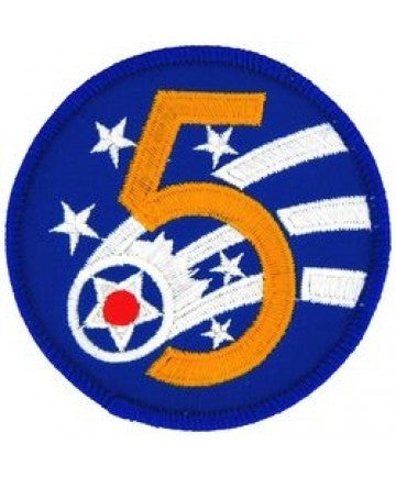 5th Air Fore 3" Round Patch